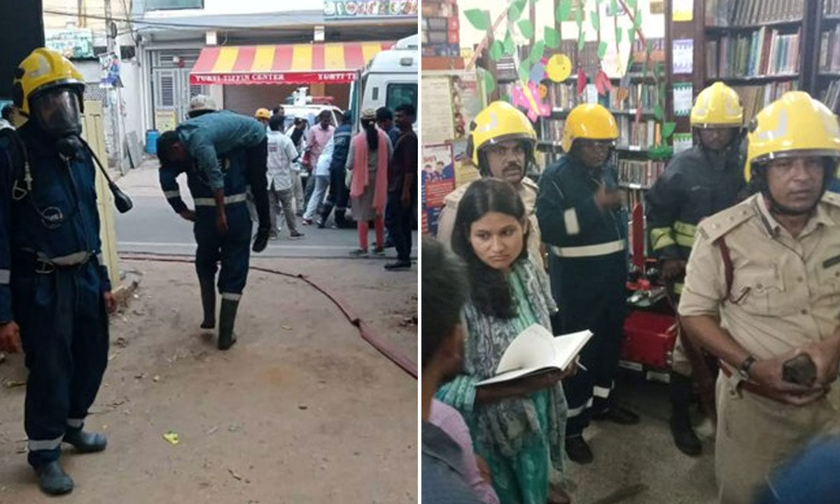 Hyderabad: Mock Drill Simulates Building Collapse in Secunderabad