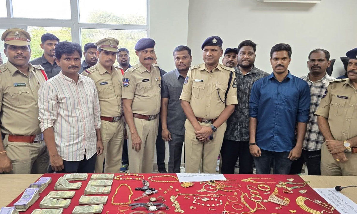 Hyderabad Police Crack ₹1.7 Crore House Burglary Case, Four Arrested