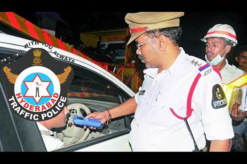 Cyberabad Traffic Police Conducts Special Drunk Driving Drive
