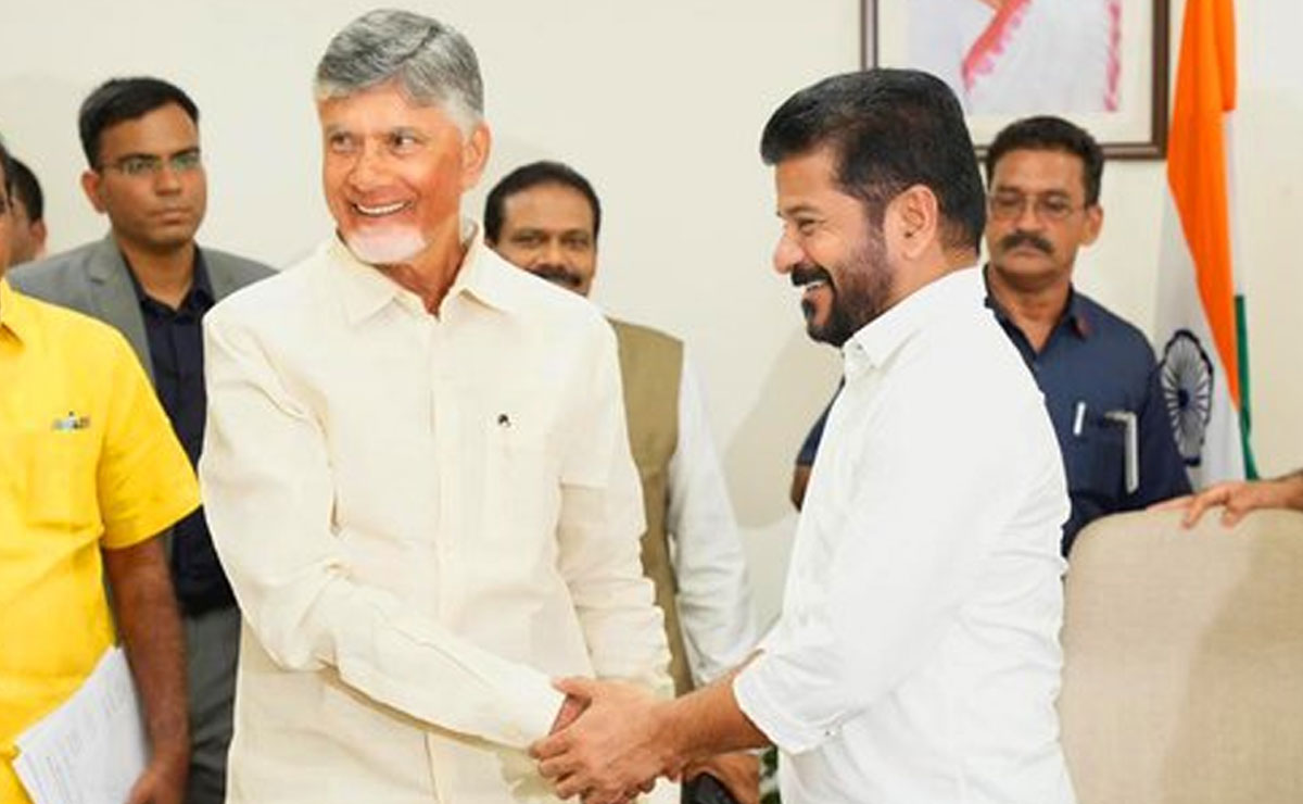 Telangana Erupts as Revanth Bows to Chandrababu on Banakacherla Dispute