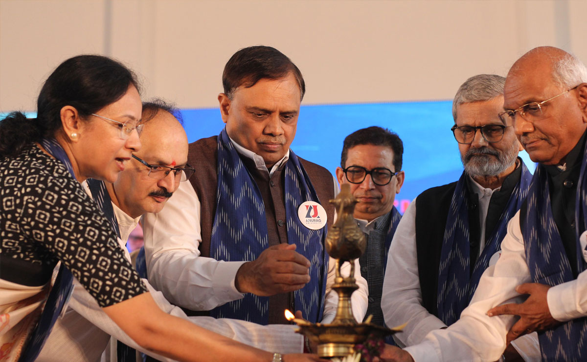 Anurag University Hosts 2nd Convocation, Confers Degrees on Over 2,200 Graduates