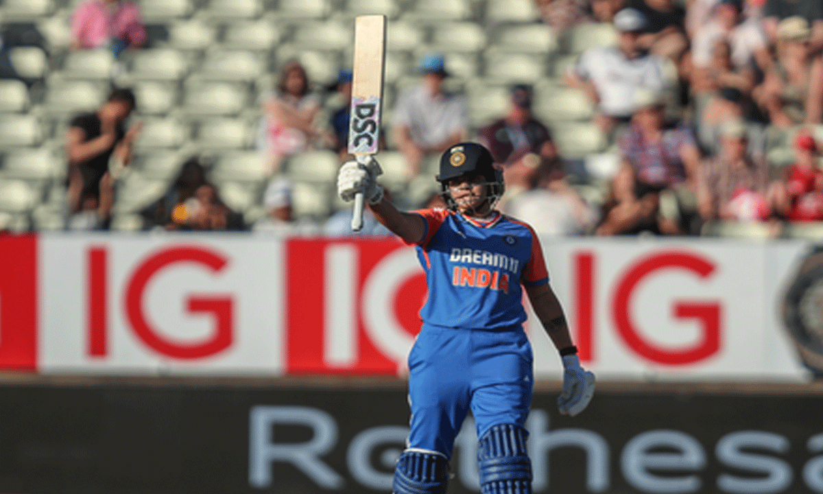 Shafali Verma Returns to Top 10 in ICC T20I Rankings After Stellar England Series