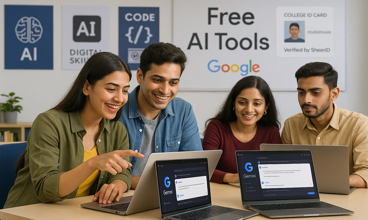 Google Rolls Out Free Gemini AI Pro Access Worth ₹19,500 for Indian Students—Apply Before this Date
