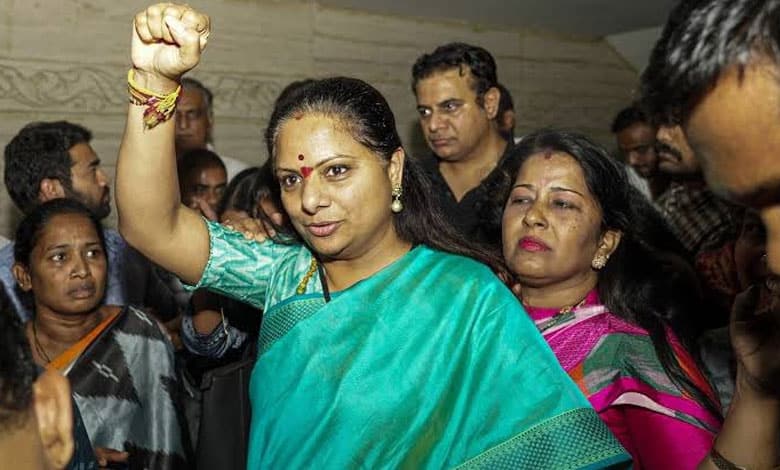 Kavitha to Go on a 3-Day Hunger Strike Demanding a 42 Percent Quota for BCs