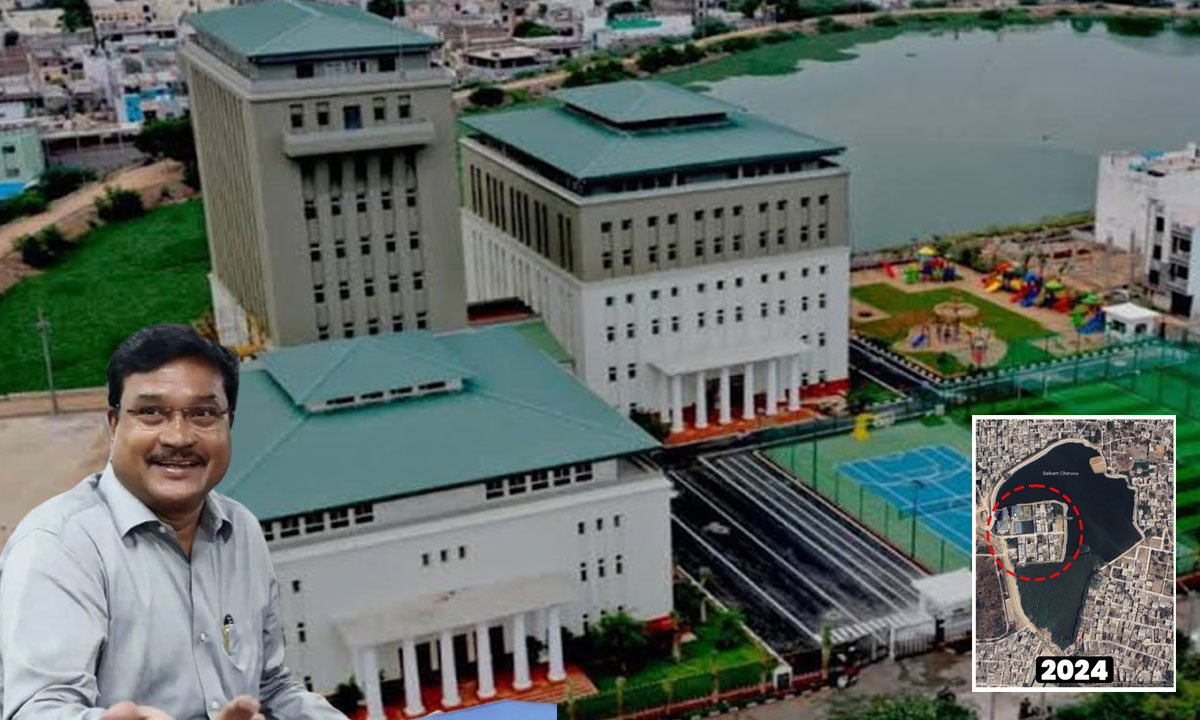 Hyderabad: Fatima Owaisi College Built on Lake FTL, But Halts Demolition for This Reason: HYDRAA