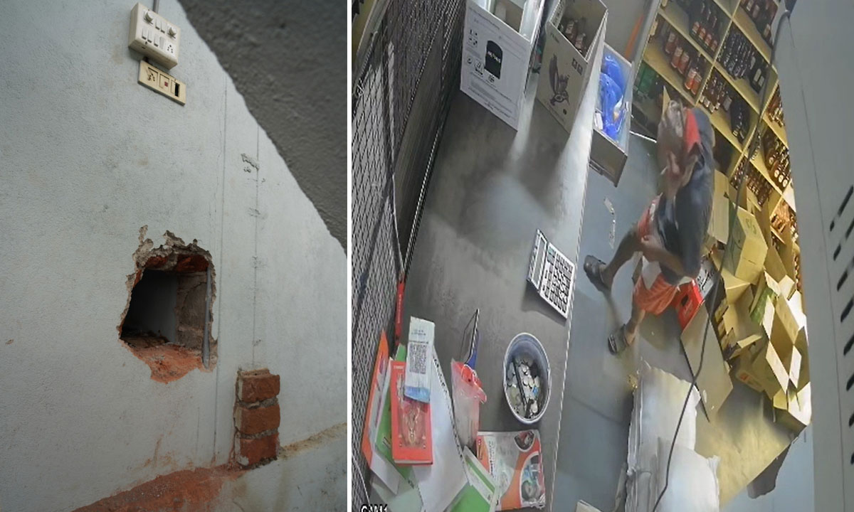Telangana: Wine Shop Heist, Thieves Drill Through Wall, Steal ₹4.38 Lakh in Cash