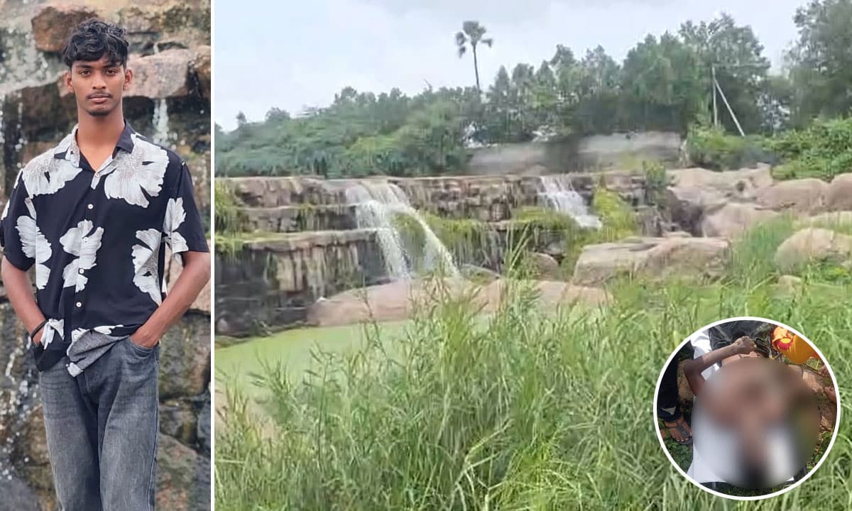 Tragic Incident in Ranga Reddy District, Youth Dies after Falling into Rajendra Nagar Waterfalls