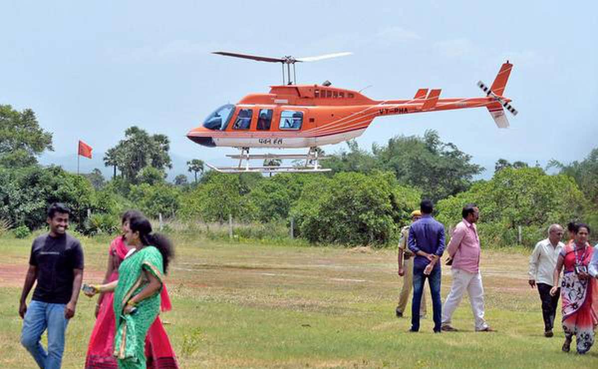 Telangana Reveals Heli-Tourism Circuit Hyderabad, Srisailam, Somasila