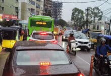 Hyderabad Rains Cause Flooding and Traffic Jams, IMD Warns of More Showers