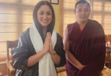 Yami Gautam visits Thiksey Monastery in Leh