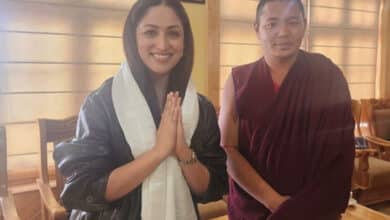 Yami Gautam visits Thiksey Monastery in Leh