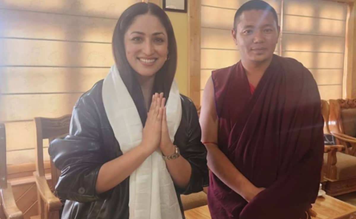 Yami Gautam visits Thiksey Monastery in Leh