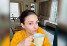 Soha Ali Khan reviews “ghee-coffee” shot, gives honest opinion
