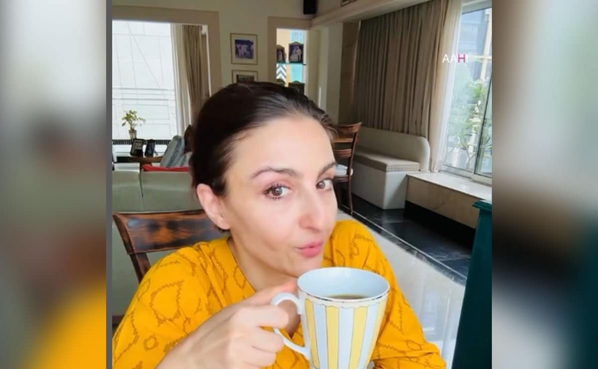 Soha Ali Khan reviews “ghee-coffee” shot, gives honest opinion