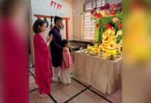 Kunal, Soha share glimpse of their Ganesh Chaturthi celebrations with daughter Inaaya