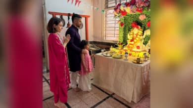 Kunal, Soha share glimpse of their Ganesh Chaturthi celebrations with daughter Inaaya