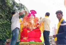 Uttarakhand: Grand procession marks Ganesh Chaturthi celebrations in Haldwani