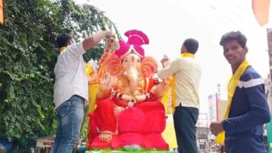 Uttarakhand: Grand procession marks Ganesh Chaturthi celebrations in Haldwani
