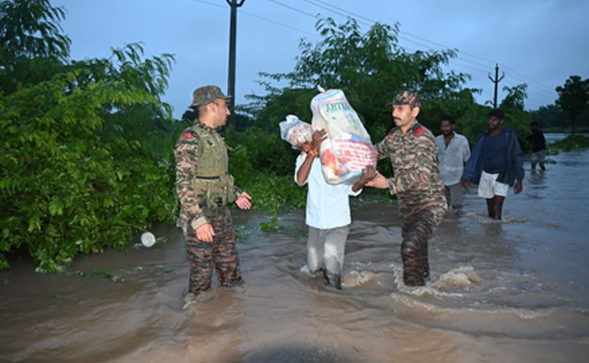 Army joins rescue, relief operations in flood-hit Telangana
