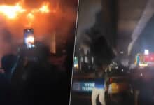 Massive Fire Breaks Out at Balaji Ghee Store in Ameerpet, Hyderabad