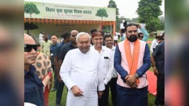 CM Nitish marks Raksha Bandhan, Bihar Vriksha Suraksha Diwas with tree plantation