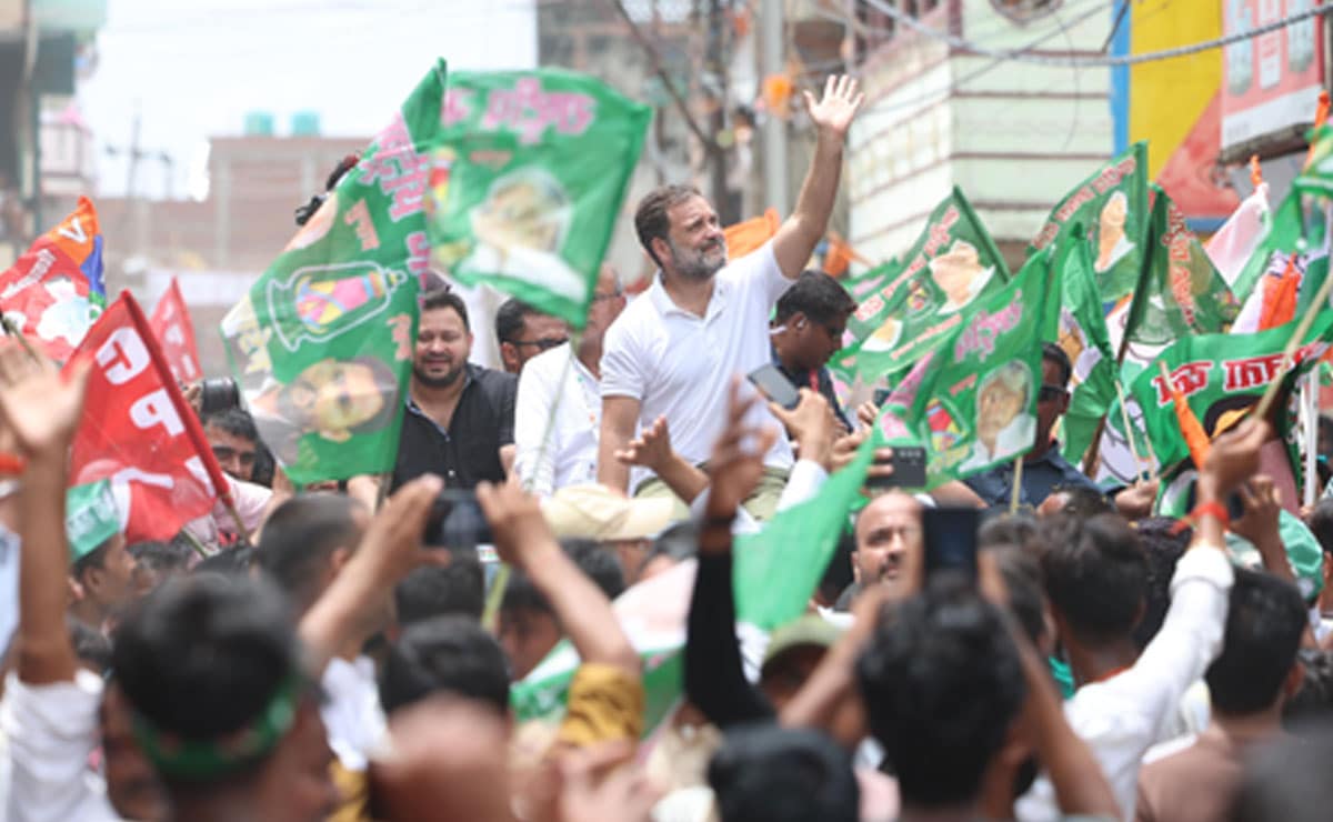 Voter Adhikar Yatra Day 2: Rahul Gandhi and Tejashwi Yadav’s rally reaches Gaya
