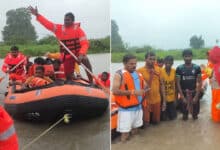 504 Rescued from Floodwaters in Kamareddy & Medak, Hundreds of Students Saved