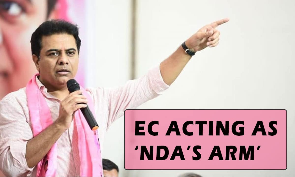 KTR Alleges EC Acting as ‘NDA’s Arm’, Calls for Overhaul of ECI Appointment Process