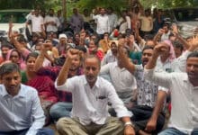 Lab Technician Aspirants Protest in Hyderabad, Demand Immediate Appointment Orders