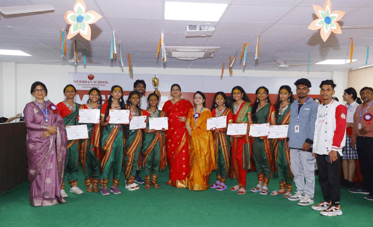 Meridian School, Banjara Hills Hosts Vibrant Inter-School Literary & Cultural Fest ‘Viksit Bharat 2047’