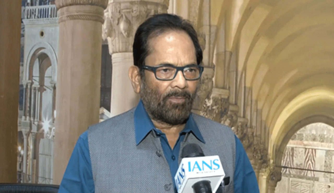 Constitution in hand, abuse dictionary in pocket: BJP's Naqvi slams Oppn for offensive language against PM Modi