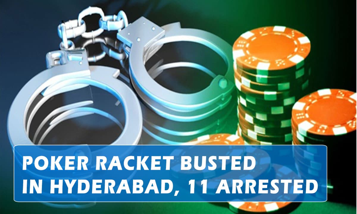 Poker Racket Busted in Hyderabad: MLC’s Father, GHMC Corporator Among 11 Arrested