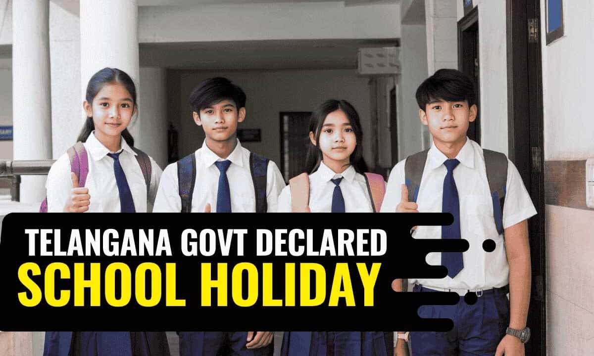 The Telangana government has declared a general holiday for all schools on August 27, 2025, for Ganesh Chaturthi.