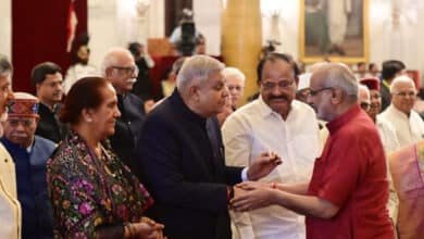 Jagdeep Dhankhar attends Vice-Prez's oath ceremony; marks his first ‘public appearance’ after exit