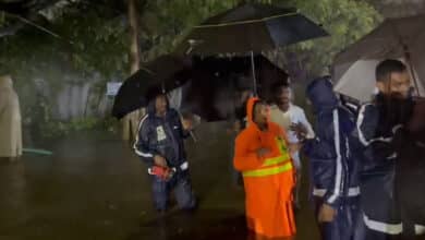 Search on for three men washed away in Hyderabad after heavy rains