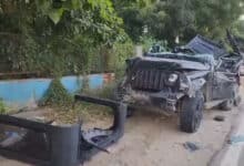 Five killed as Thar crashes into divider in Gurugram