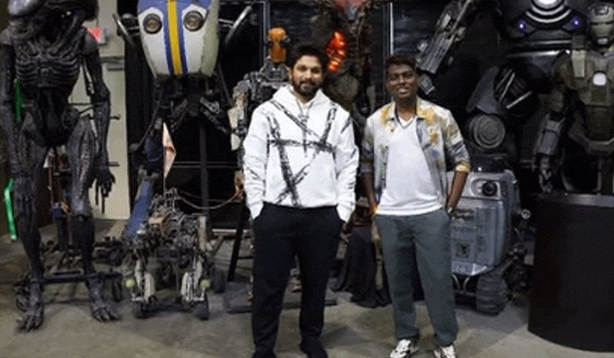 Allu Arjun wishes Atlee on his birthday: May abundance shower upon you