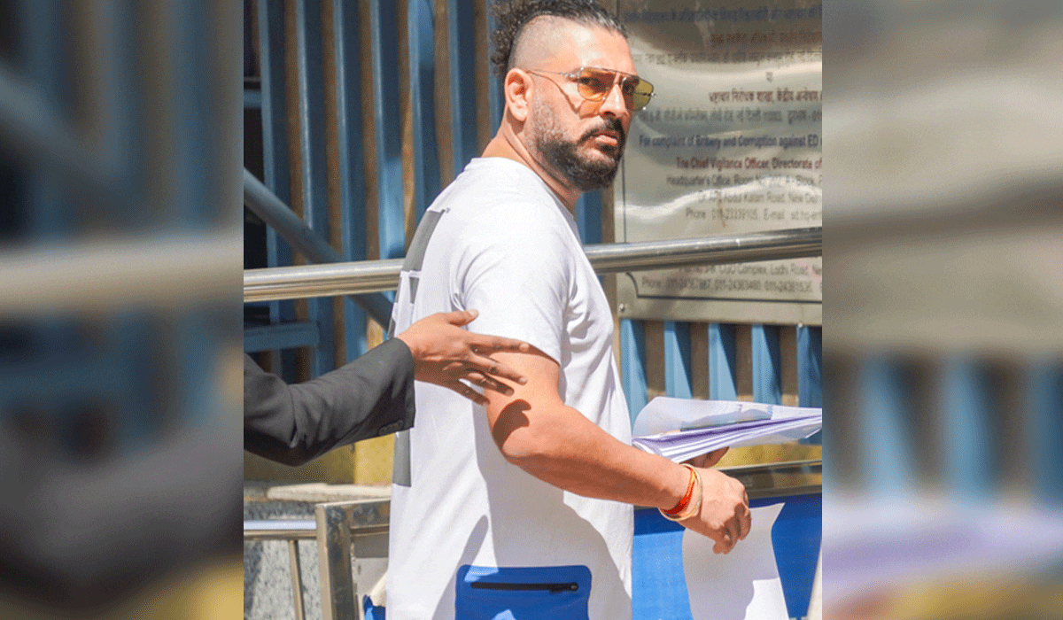 Yuvraj Singh appears before ED in 1xBet illegal betting app case