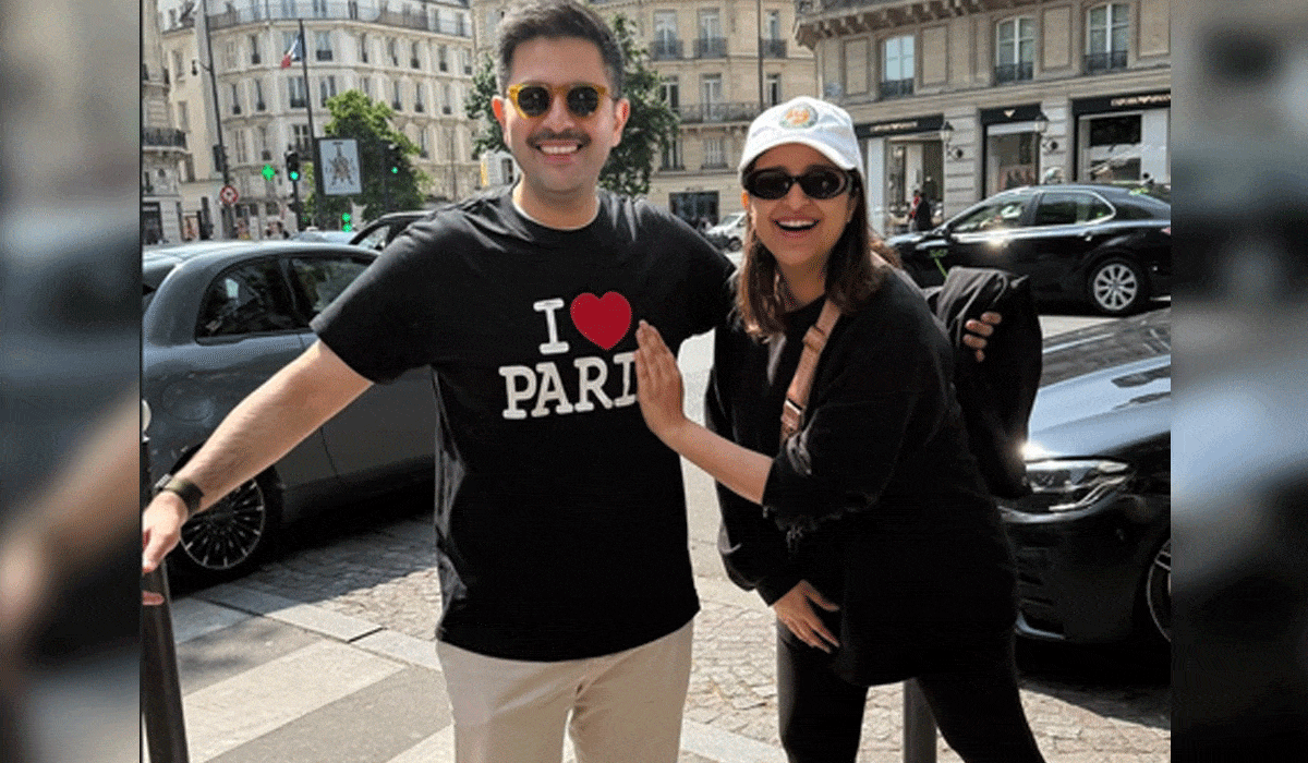 Raghav Chadha complains Parineeti Chopra refuses him to love anything more than her in anniversary post