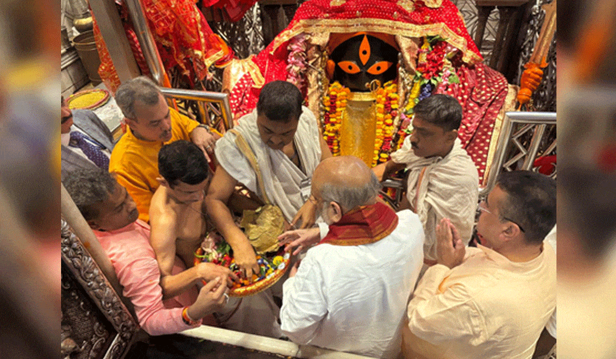 Prayed to Ma Durga for new govt in Bengal to lead state towards prosperity: Amit Shah
