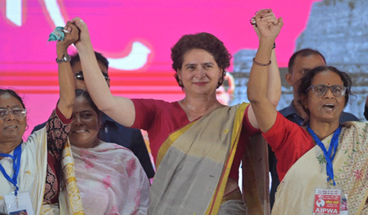 NDA scared of women's power, transferring cash to buy votes ahead of Bihar polls: Priyanka Gandhi
