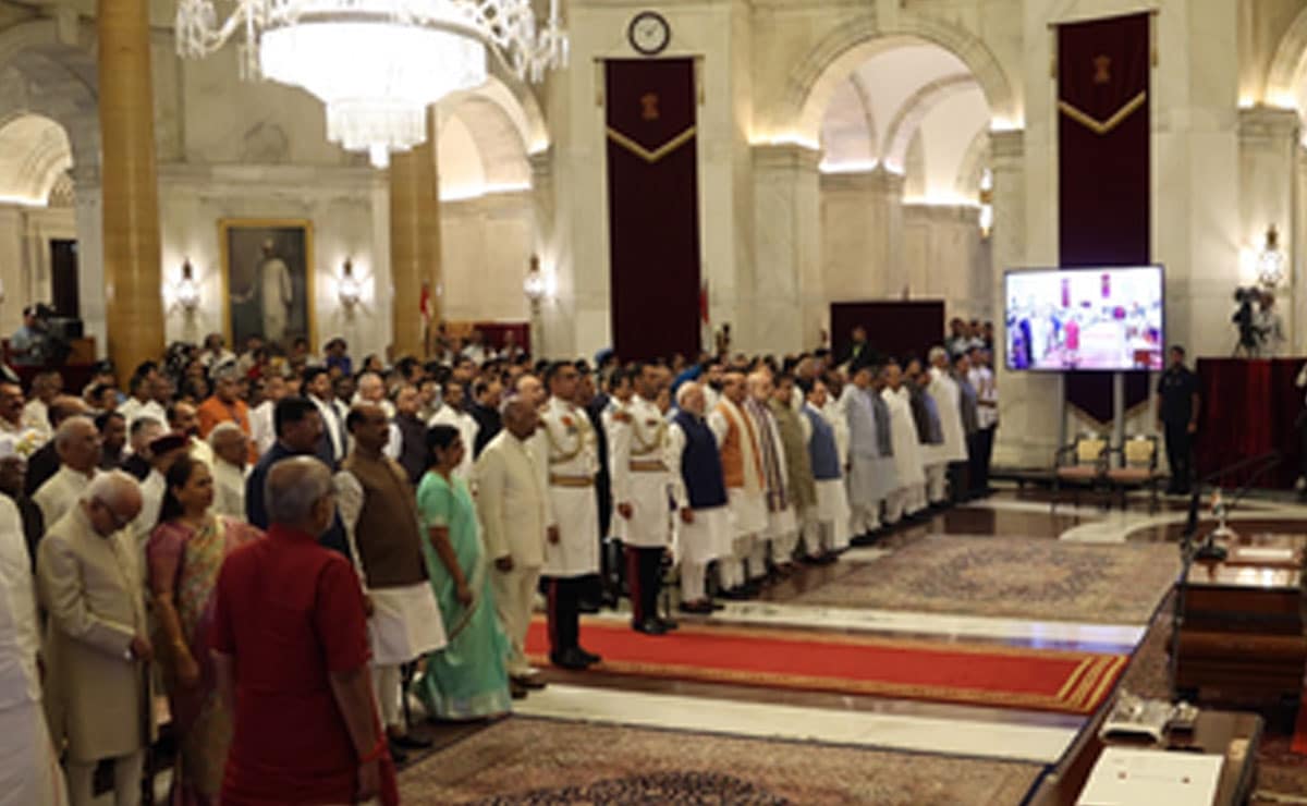 CM Chandrababu Naidu, Dy CM Pawan Kalyan attend VP’s oath ceremony