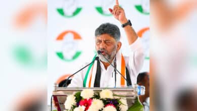 Even road before PM Modi's residence pothole-ridden, claims Shivakumar