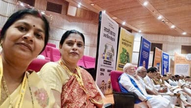 PM Modi sits in last row among BJP MPs during party workshop