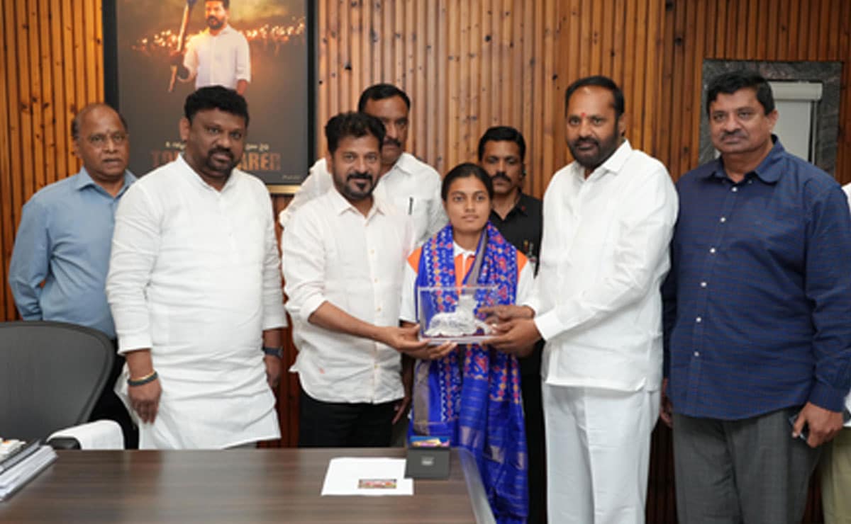 Telangana CM assures all support to archer Chikitha Taniparthi to aim for Olympic medals