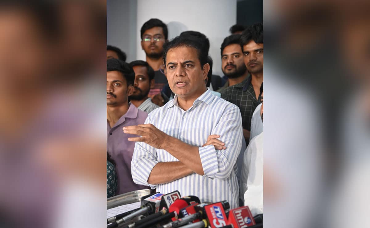 VP election: KTR hits out at Jairam Ramesh, says BRS not B-team of Cong or BJP