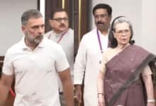 Sonia, Rahul Gandhi cast their votes for VP election