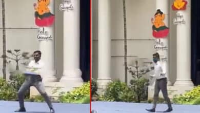 Viral Dance by Bengaluru Professor: Loses Shoe in the middle of the step, becomes the favorite of the Internet.