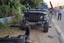 Five killed as Thar crashes into divider in Gurugram