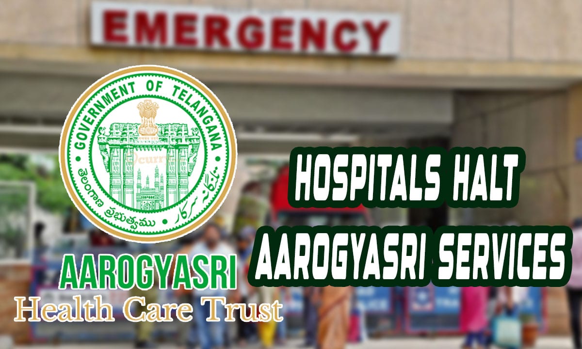 Aarogyasri Crisis: Telangana Private Hospitals Halt Aarogyasri Services from Sept 16